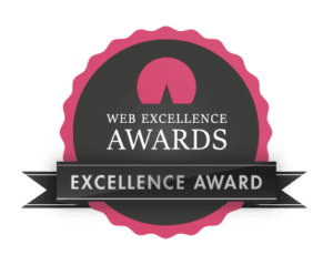 Web Excellence Awards Winner